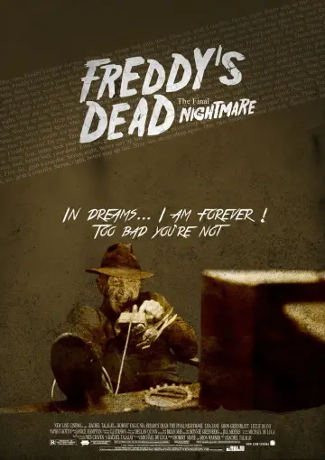 Plakat do filmu "Koszmar z Ulicy Wiązów 6: Freddy nie żyje, koniec koszmaru" #718113