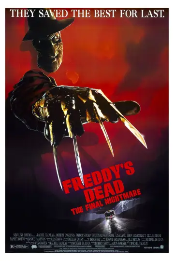 Plakat do filmu "Koszmar z Ulicy Wiązów 6: Freddy nie żyje, koniec koszmaru" #718123