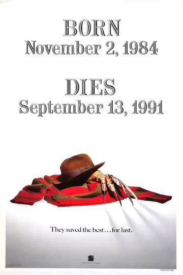 Plakat do filmu "Koszmar z Ulicy Wiązów 6: Freddy nie żyje, koniec koszmaru" #718124