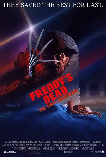 Plakat do filmu "Koszmar z Ulicy Wiązów 6: Freddy nie żyje, koniec koszmaru" #79980