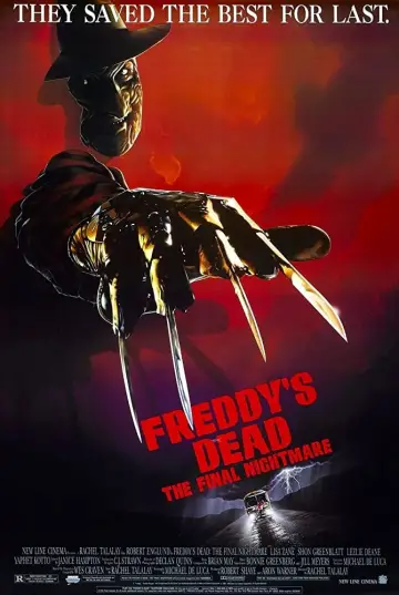 Plakat do filmu "Koszmar z Ulicy Wiązów 6: Freddy nie żyje, koniec koszmaru" #79983