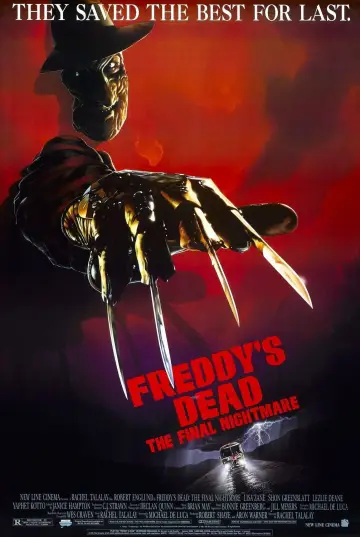 Plakat do filmu "Koszmar z Ulicy Wiązów 6: Freddy nie żyje, koniec koszmaru" #79984