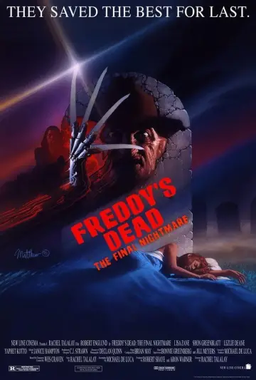Plakat do filmu "Koszmar z Ulicy Wiązów 6: Freddy nie żyje, koniec koszmaru" #79985