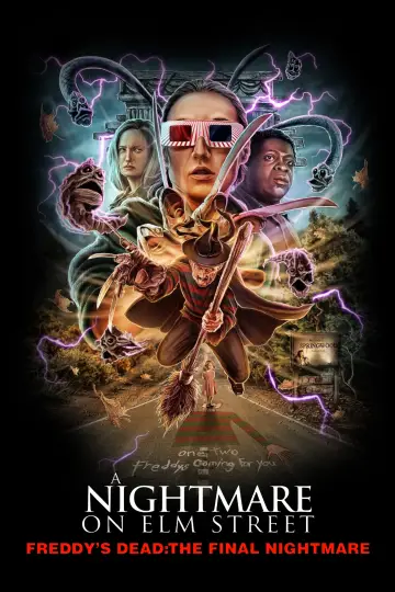 Plakat do filmu "Koszmar z Ulicy Wiązów 6: Freddy nie żyje, koniec koszmaru" #857623