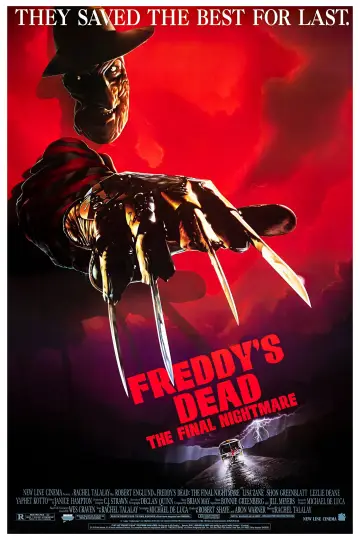 Plakat do filmu "Koszmar z Ulicy Wiązów 6: Freddy nie żyje, koniec koszmaru" #857627