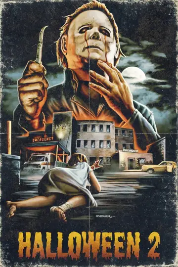Plakat do filmu "Halloween II" #280528
