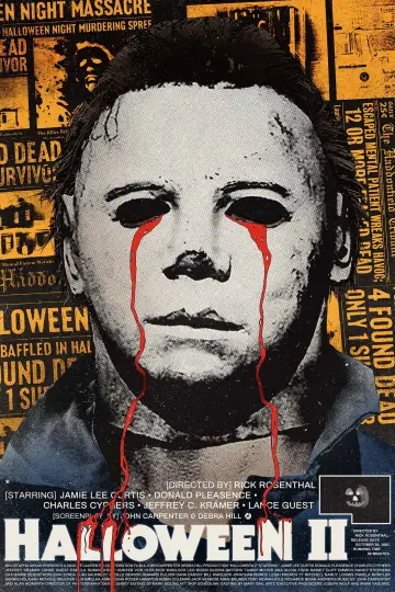 Plakat do filmu "Halloween II" #709045