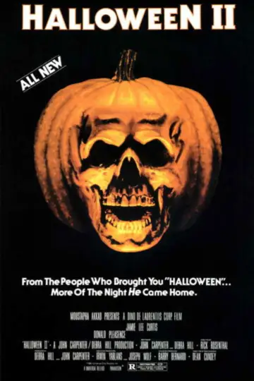 Plakat do filmu "Halloween II" #709074
