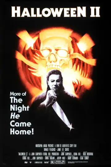 Plakat do filmu "Halloween II" #860941