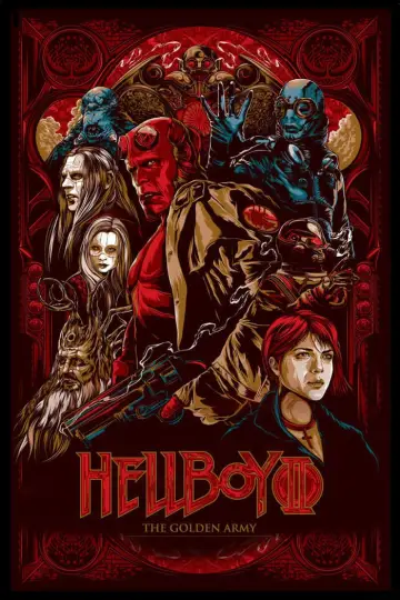 Plakat do filmu "Hellboy: Złota Armia" #46396