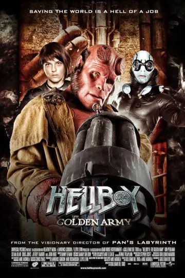 Plakat do filmu "Hellboy: Złota Armia" #46399