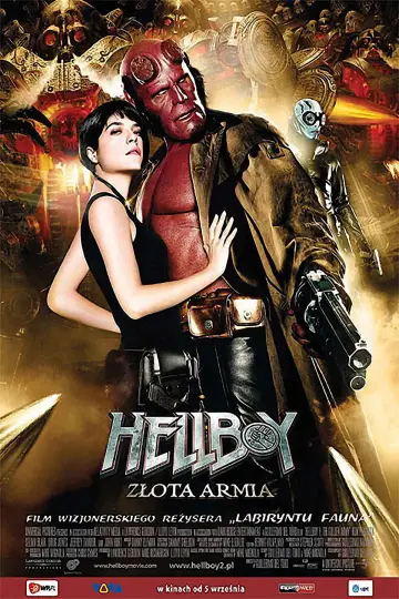 Plakat do filmu "Hellboy: Złota Armia" #650762