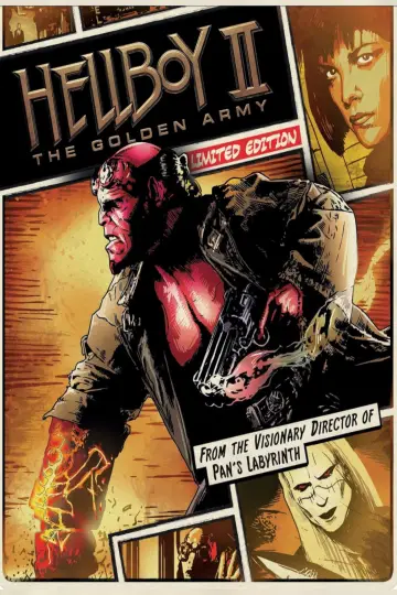 Plakat do filmu "Hellboy: Złota Armia" #650766