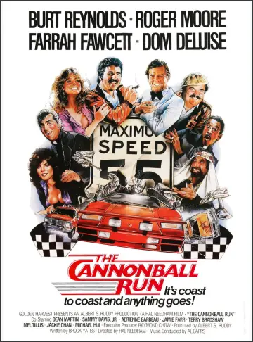 Plakat do filmu "Wyścig Armatniej Kuli" #885116