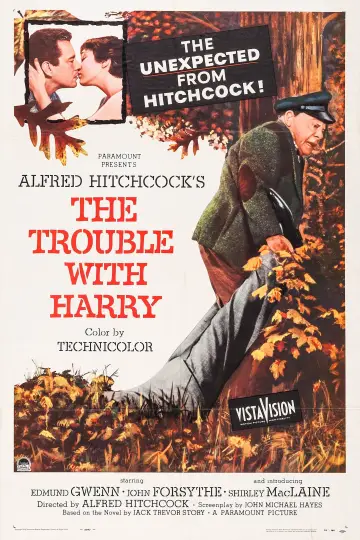 Plakat do filmu "Kłopoty z Harrym" #153278