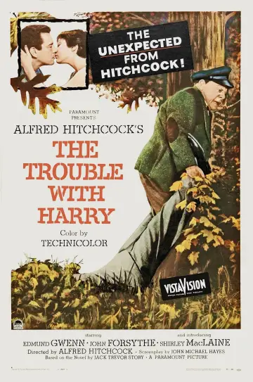 Plakat do filmu "Kłopoty z Harrym" #153280