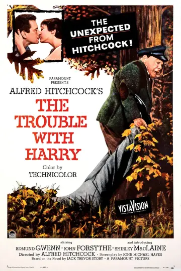 Plakat do filmu "Kłopoty z Harrym" #992484
