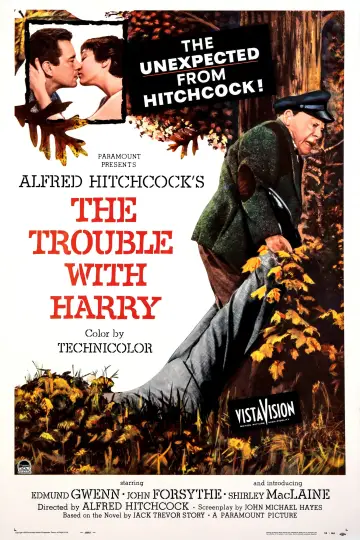 Plakat do filmu "Kłopoty z Harrym" #992486