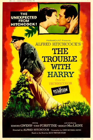 Plakat do filmu "Kłopoty z Harrym" #992487