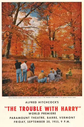 Plakat do filmu "Kłopoty z Harrym" #992490