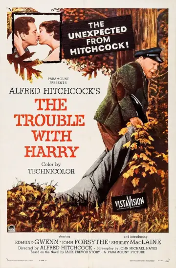 Plakat do filmu "Kłopoty z Harrym" #992500