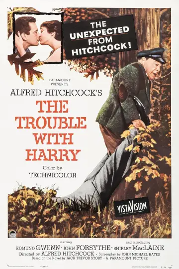 Plakat do filmu "Kłopoty z Harrym" #992502