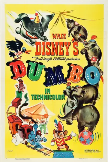 Plakat do filmu "Dumbo" #622945