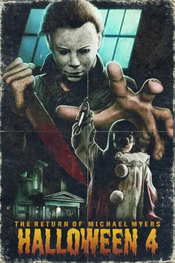 Plakat do filmu "Halloween IV: Powrót Michaela Myersa" #298639