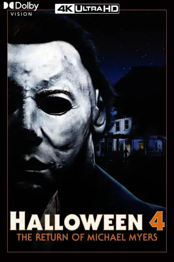 Plakat do filmu "Halloween IV: Powrót Michaela Myersa" #298642