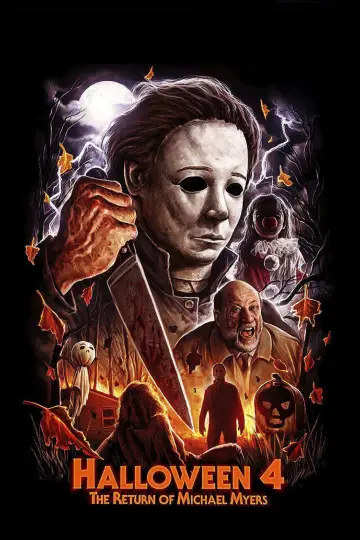 Plakat do filmu "Halloween IV: Powrót Michaela Myersa" #732802