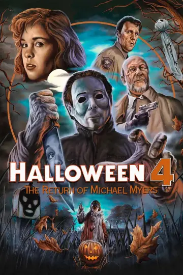 Plakat do filmu "Halloween IV: Powrót Michaela Myersa" #732803
