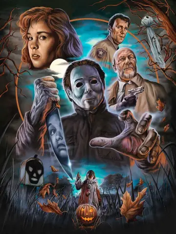 Plakat do filmu "Halloween IV: Powrót Michaela Myersa" #732804