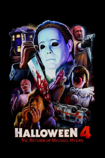 Plakat do filmu "Halloween IV: Powrót Michaela Myersa" #732805