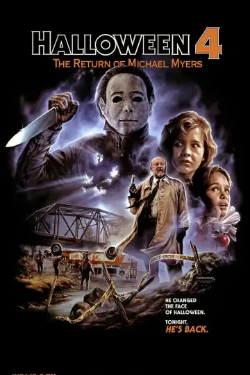 Plakat do filmu "Halloween IV: Powrót Michaela Myersa" #732806