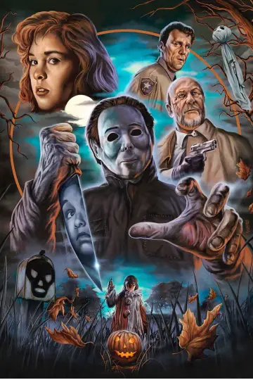 Plakat do filmu "Halloween IV: Powrót Michaela Myersa" #732807
