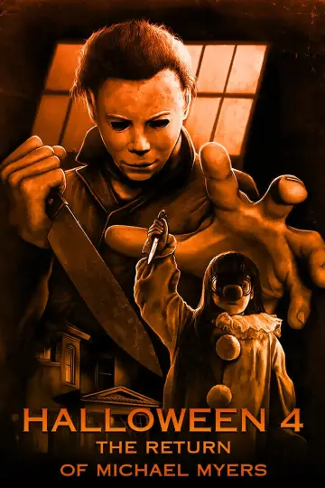 Plakat do filmu "Halloween IV: Powrót Michaela Myersa" #78898