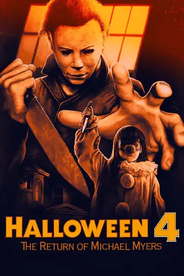 Plakat do filmu "Halloween IV: Powrót Michaela Myersa" #78901