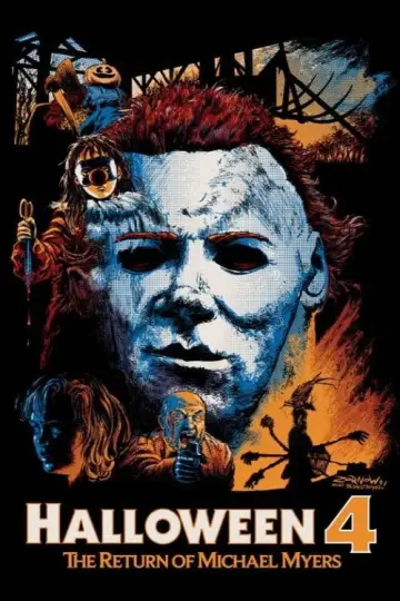Plakat do filmu "Halloween IV: Powrót Michaela Myersa" #78911