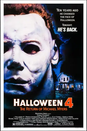 Plakat do filmu "Halloween IV: Powrót Michaela Myersa" #78916