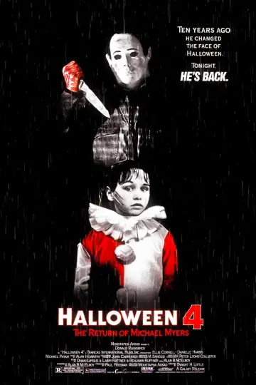 Plakat do filmu "Halloween IV: Powrót Michaela Myersa" #78919