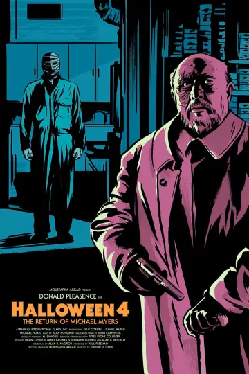 Plakat do filmu "Halloween IV: Powrót Michaela Myersa" #78922