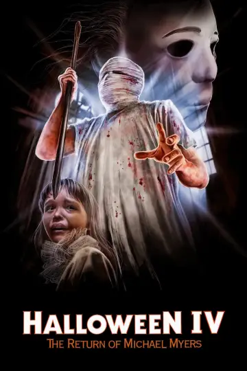 Plakat do filmu "Halloween IV: Powrót Michaela Myersa" #881659