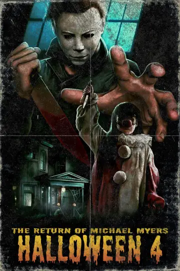 Plakat do filmu "Halloween IV: Powrót Michaela Myersa" #941074