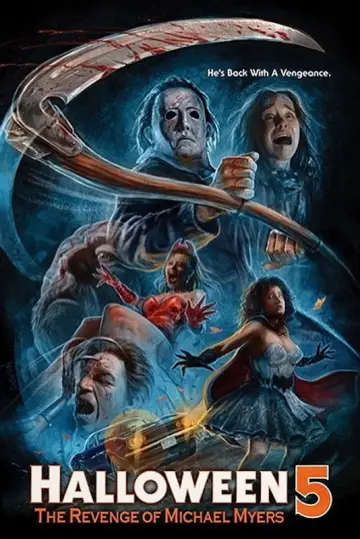 Plakat do filmu "Halloween V: Zemsta Michaela Myersa" #1645366