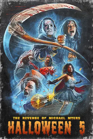Plakat do filmu "Halloween V: Zemsta Michaela Myersa" #329155