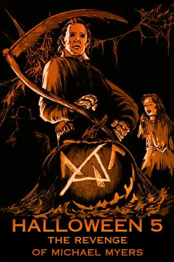 Plakat do filmu "Halloween V: Zemsta Michaela Myersa" #83375