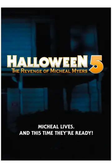 Plakat do filmu "Halloween V: Zemsta Michaela Myersa" #83386