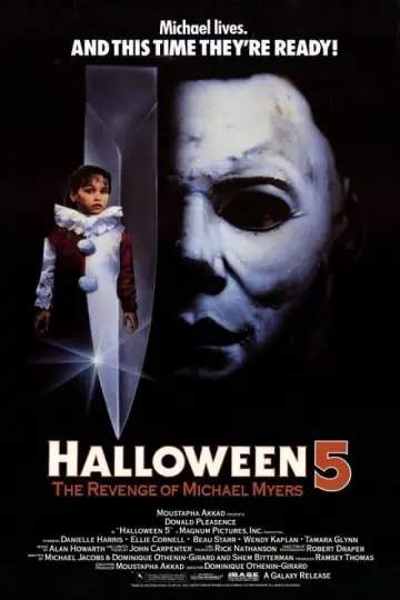 Plakat do filmu "Halloween V: Zemsta Michaela Myersa" #83391