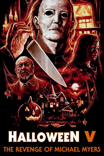 Plakat do filmu "Halloween V: Zemsta Michaela Myersa" #83399