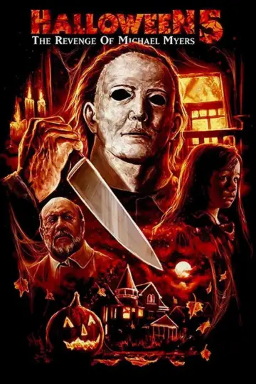 Plakat do filmu "Halloween V: Zemsta Michaela Myersa" #857349